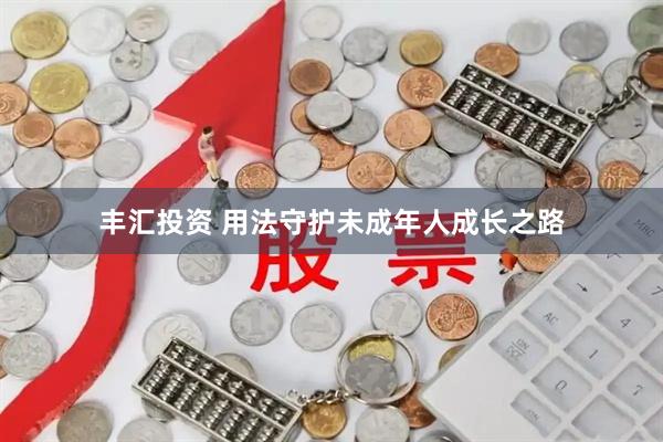 丰汇投资 用法守护未成年人成长之路